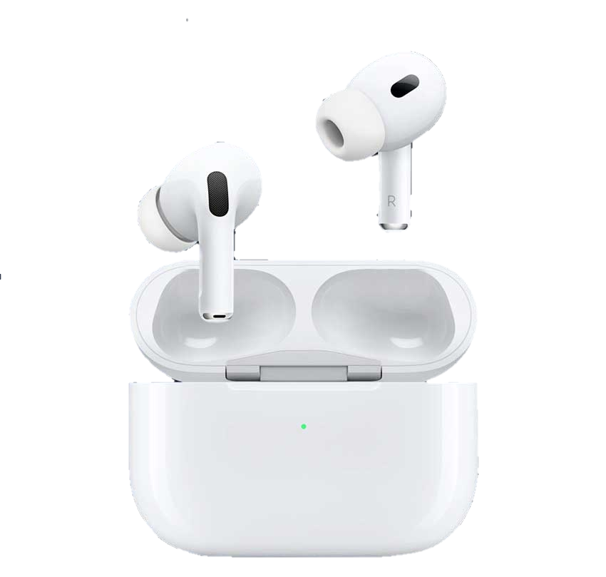 Airpods 2 PRO Full Options With Lane Yard , Active Buzzer , Type C Charging