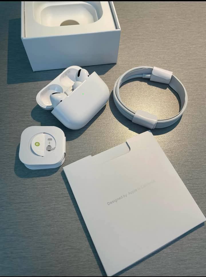 Airpods 2 PRO Full Options With Lane Yard , Active Buzzer , Type C Charging